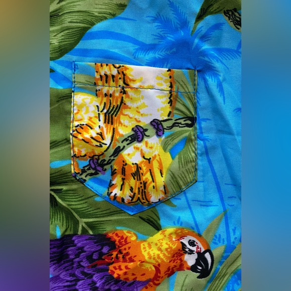 Rima Sxm toddler boys Hawaiian shirt NWOT bright, and beautiful button up - Picture 3 of 6